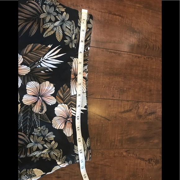 Ardene Floral Elastic Waistband Skort - Picture 10 of 11